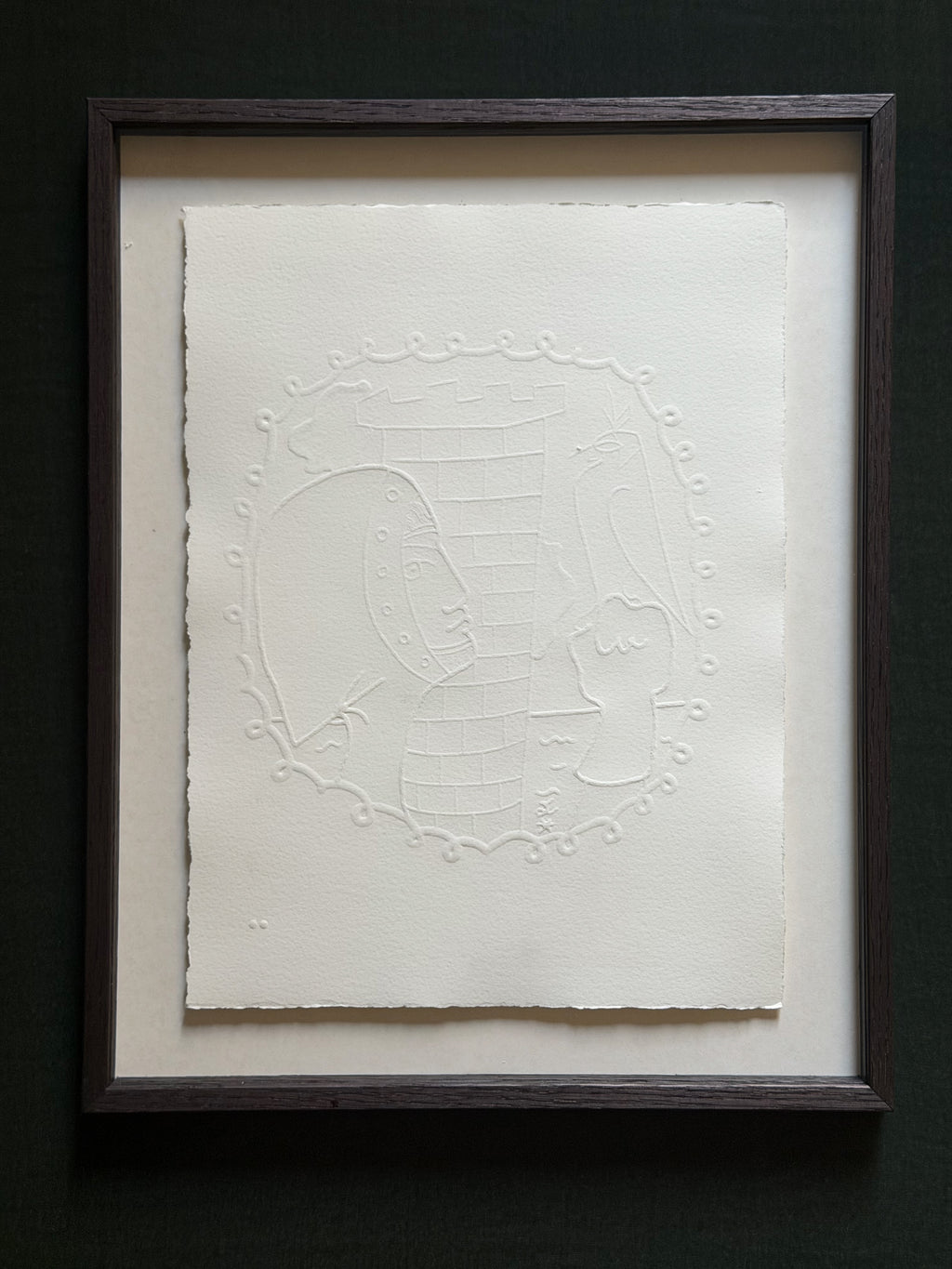 Cocteau Embossing | The Falconer