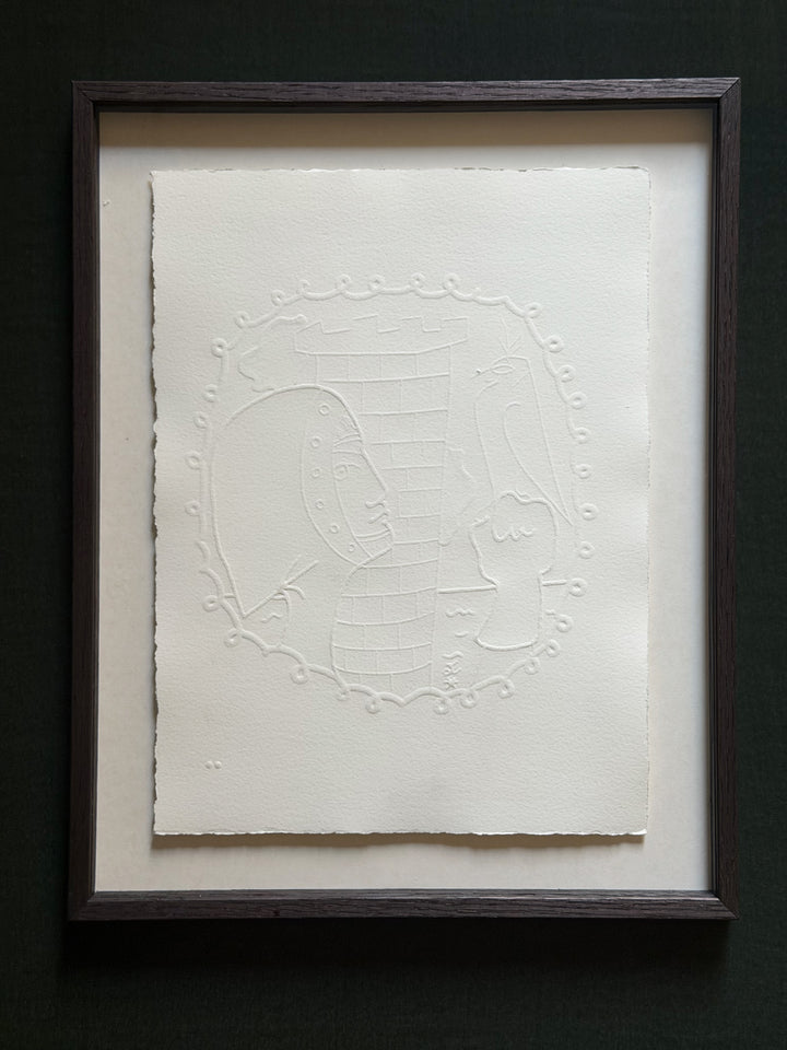 Cocteau Embossing | The Falconer