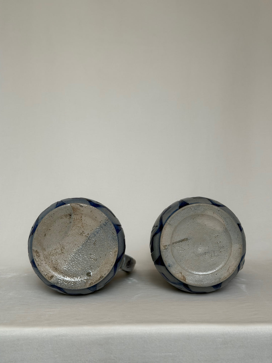 Pair of Art Nouveau Jugs