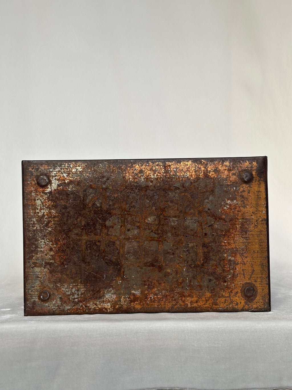 Art Nouveau Tin Casket