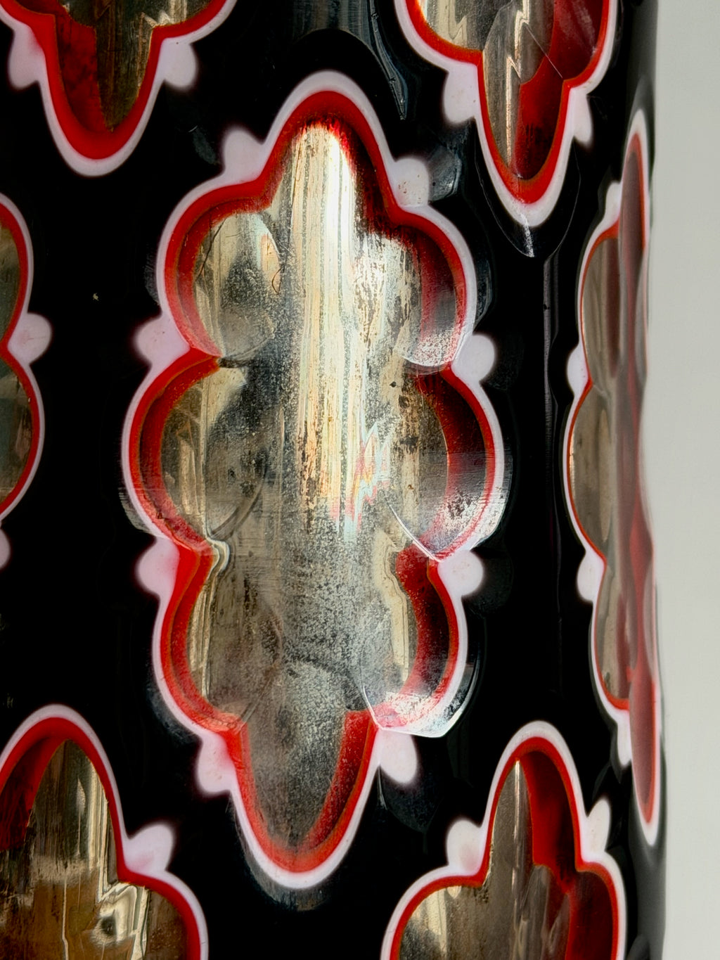 Black Bohemia Mirror Vase