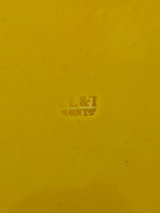 Canary Ware Plate