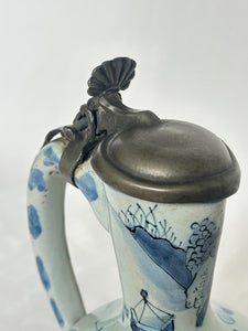 Blue Delftware Pitcher