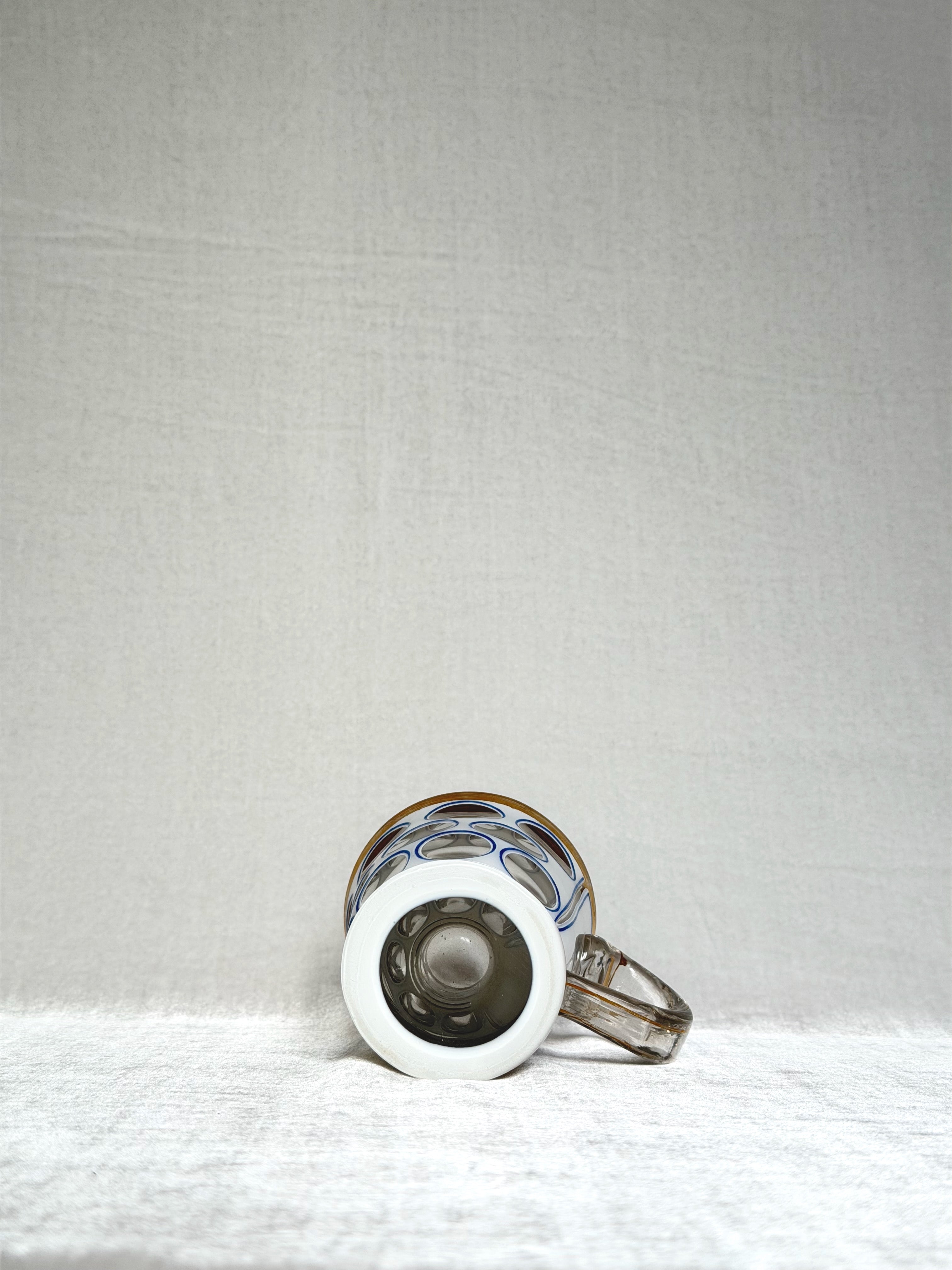 Gold Trimmed Bohemia Mug