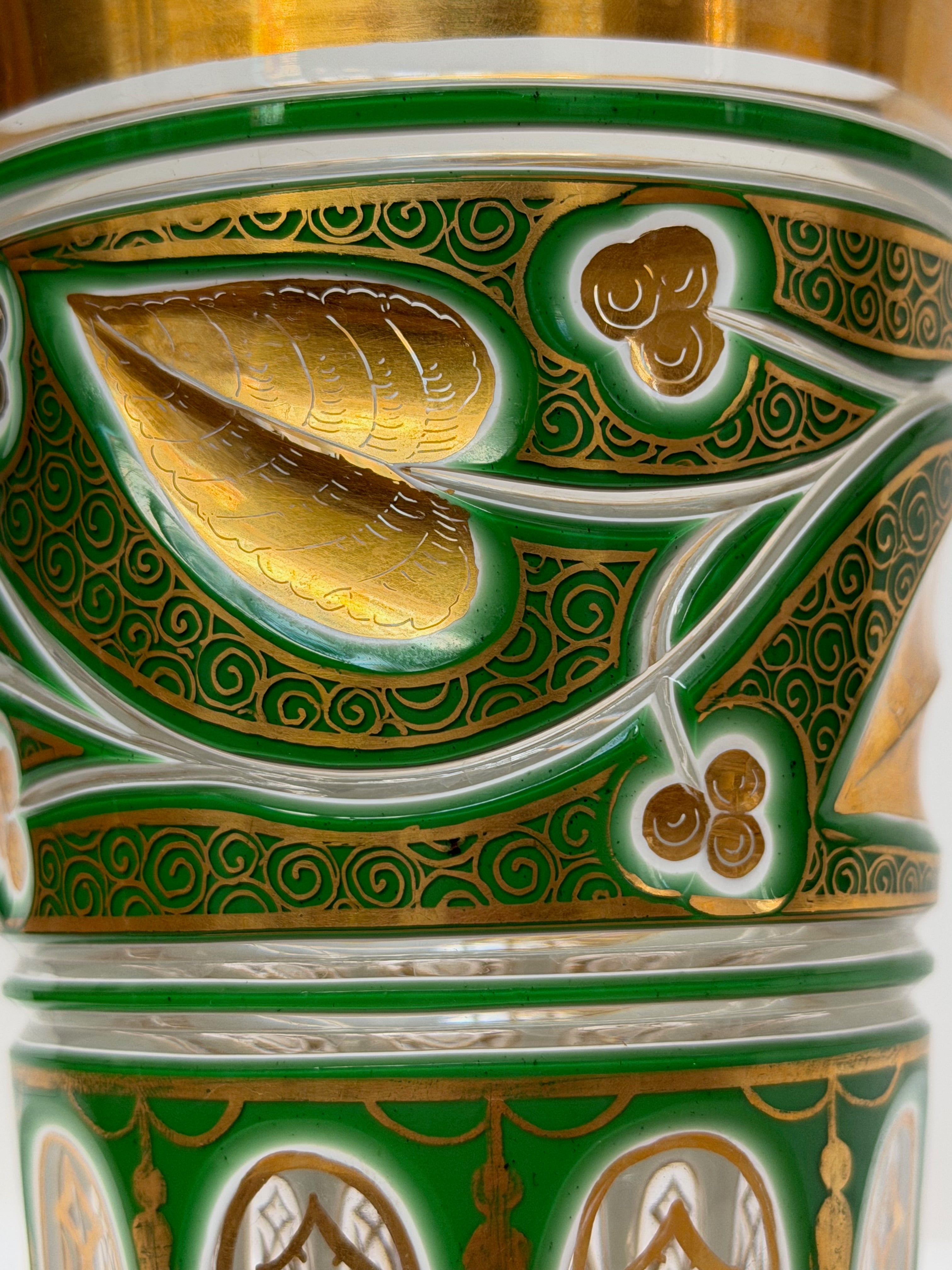 Green Bohemia Floral Tumbler