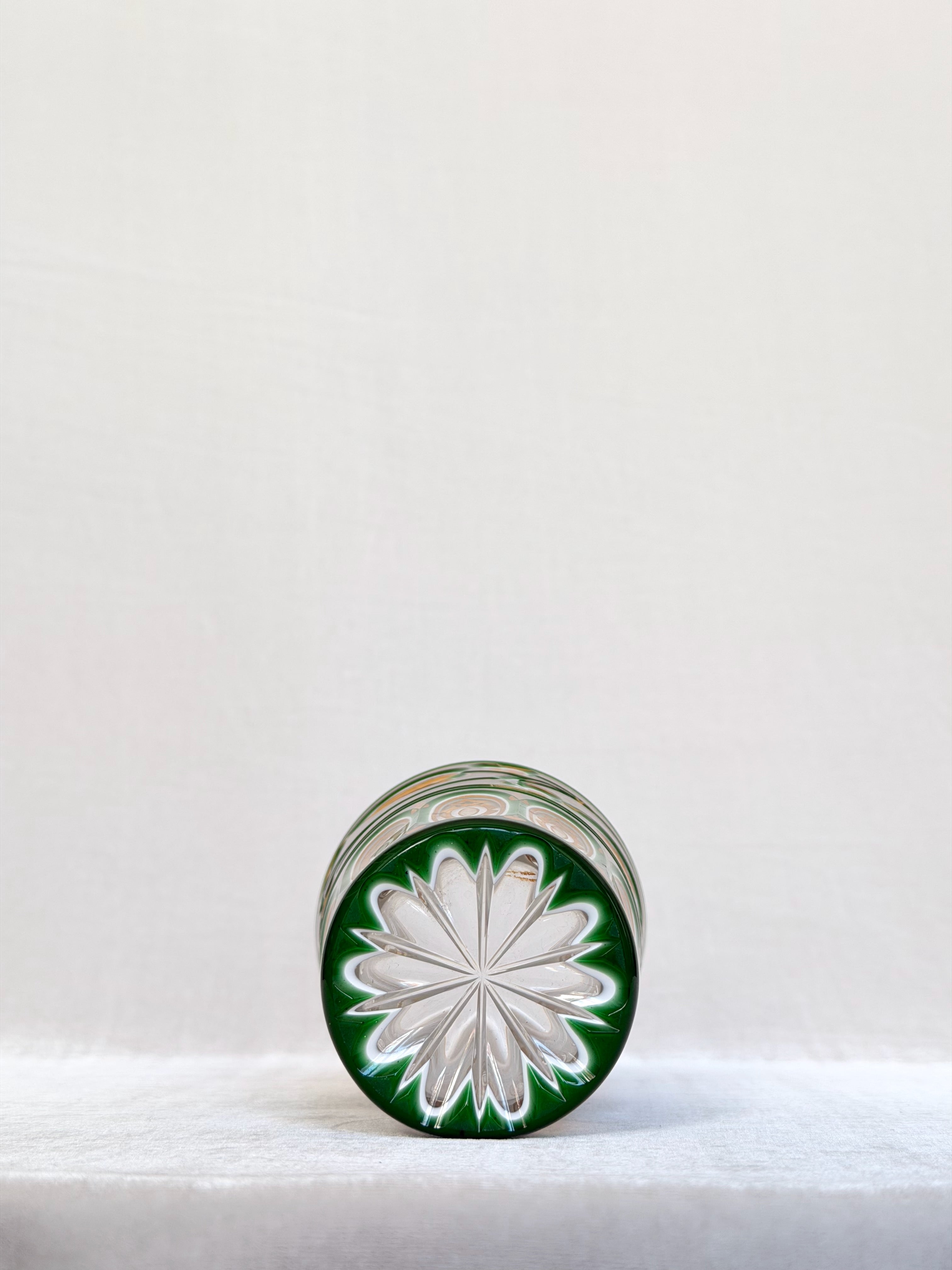 Green Bohemia Floral Tumbler