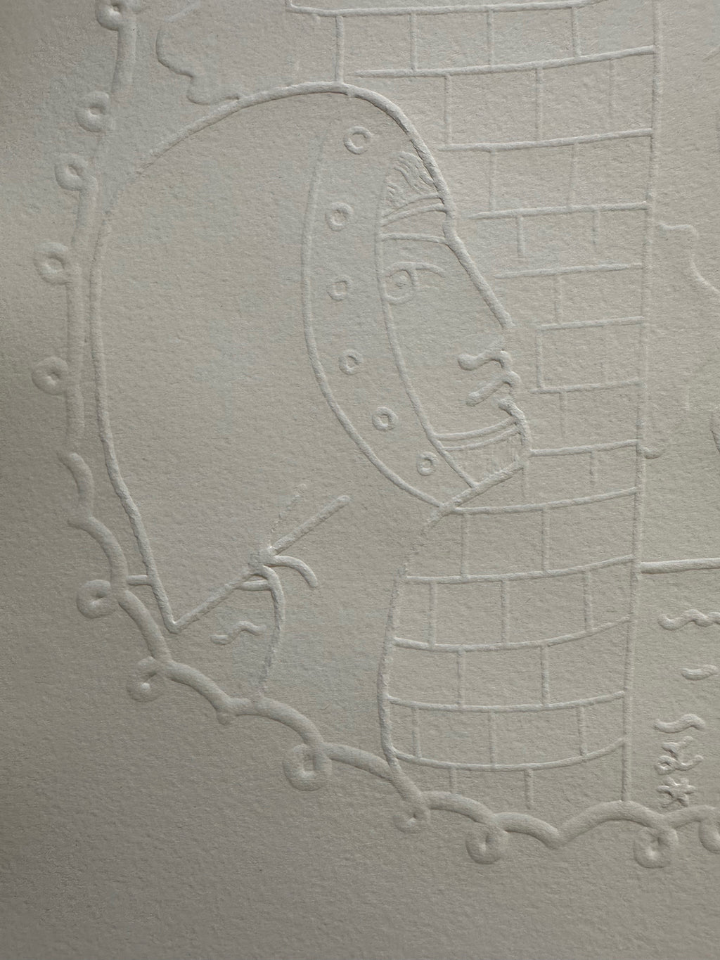 Cocteau Embossing | The Falconer