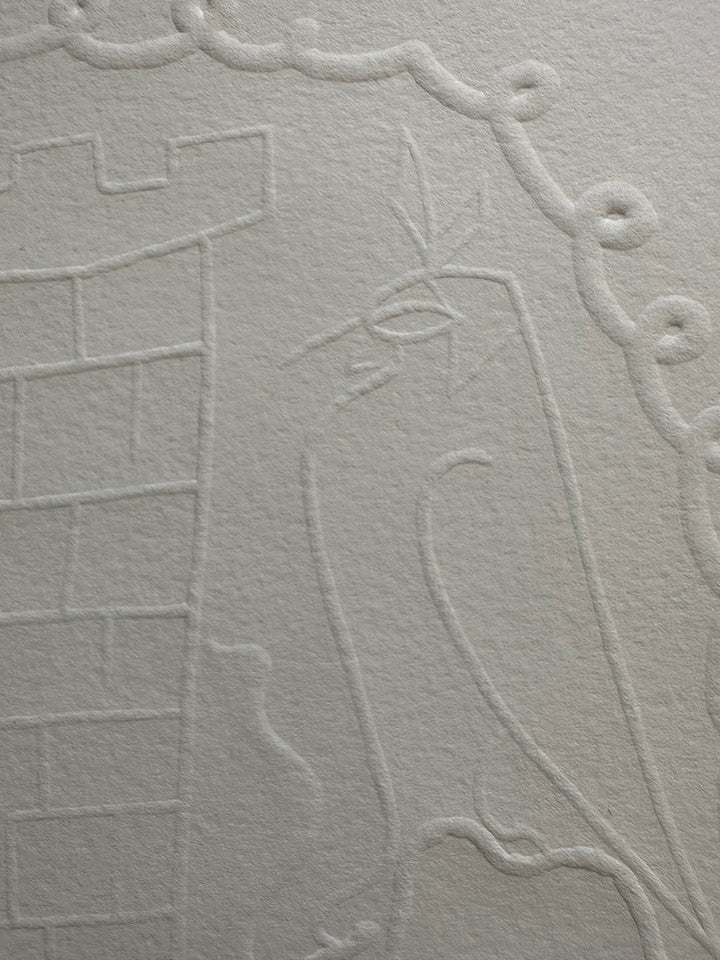 Cocteau Embossing | The Falconer