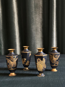 Two Pairs of Komai-Style Miniature Vases