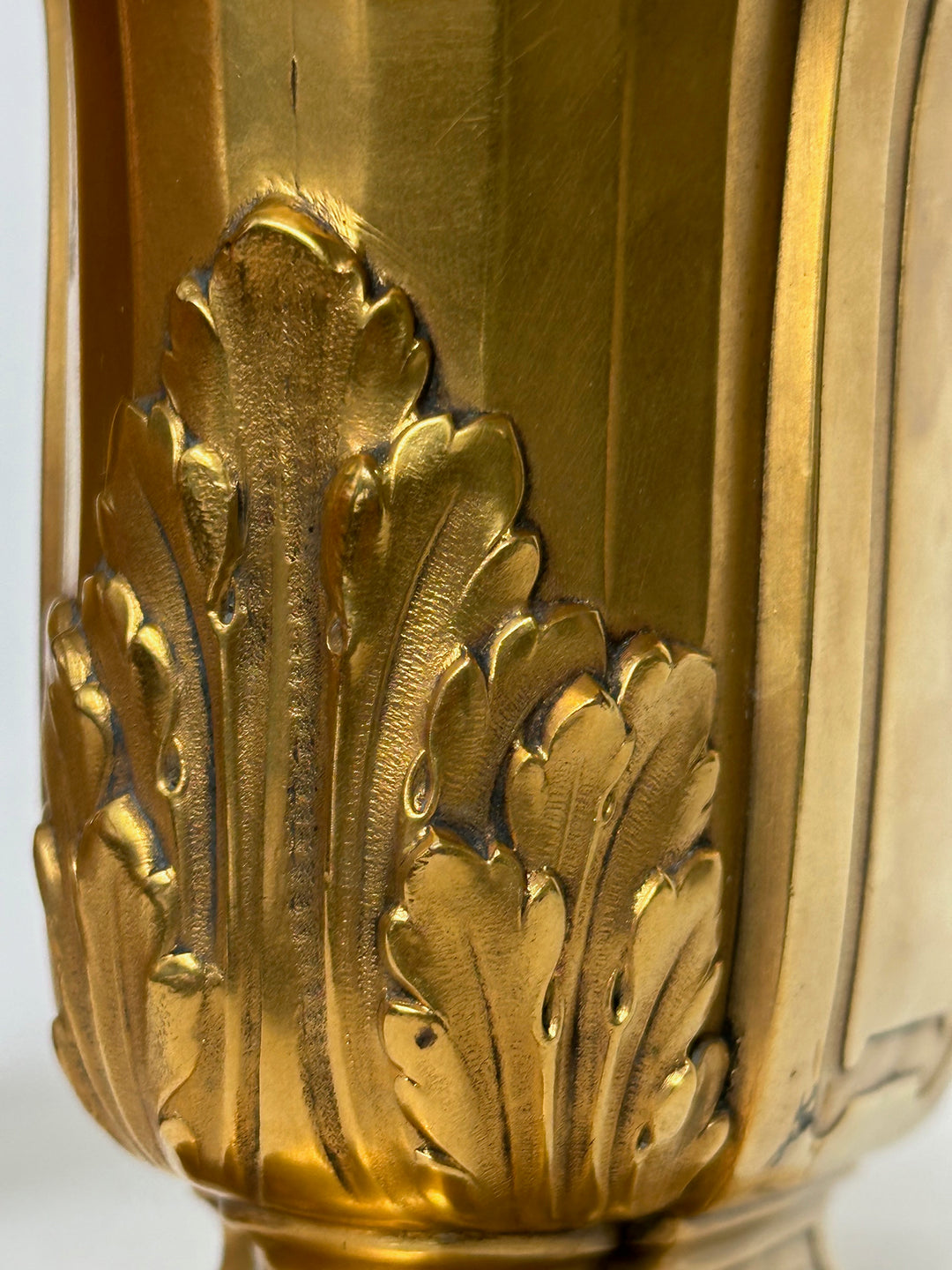 Pair of Gilt Neo Classical Vases