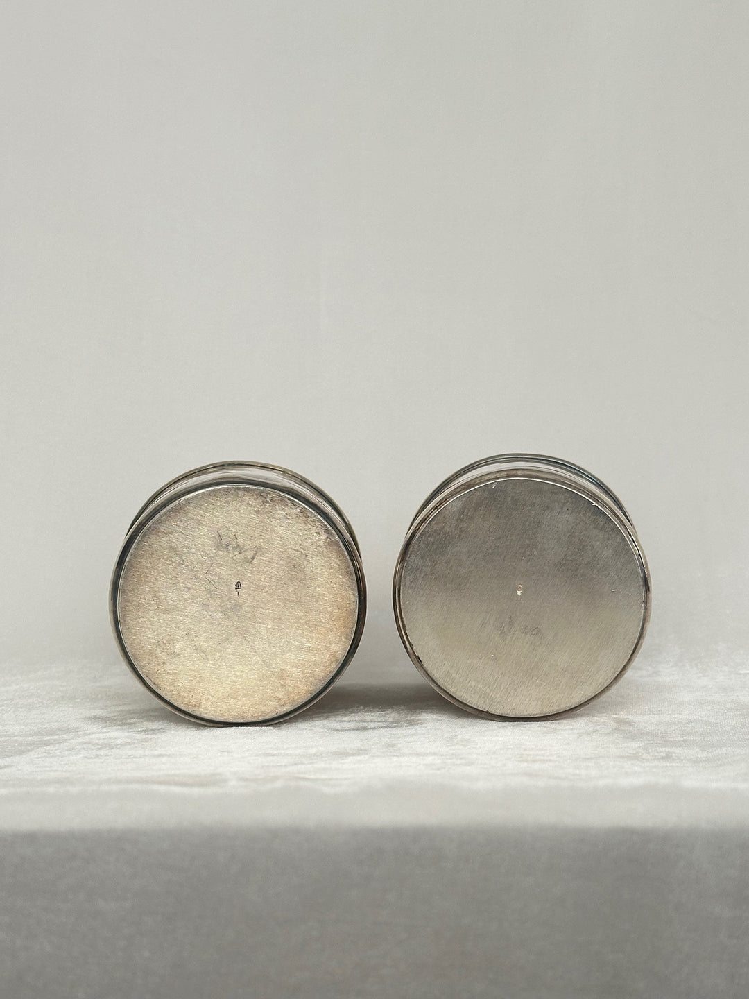 Pair of Silver-Plated Cups