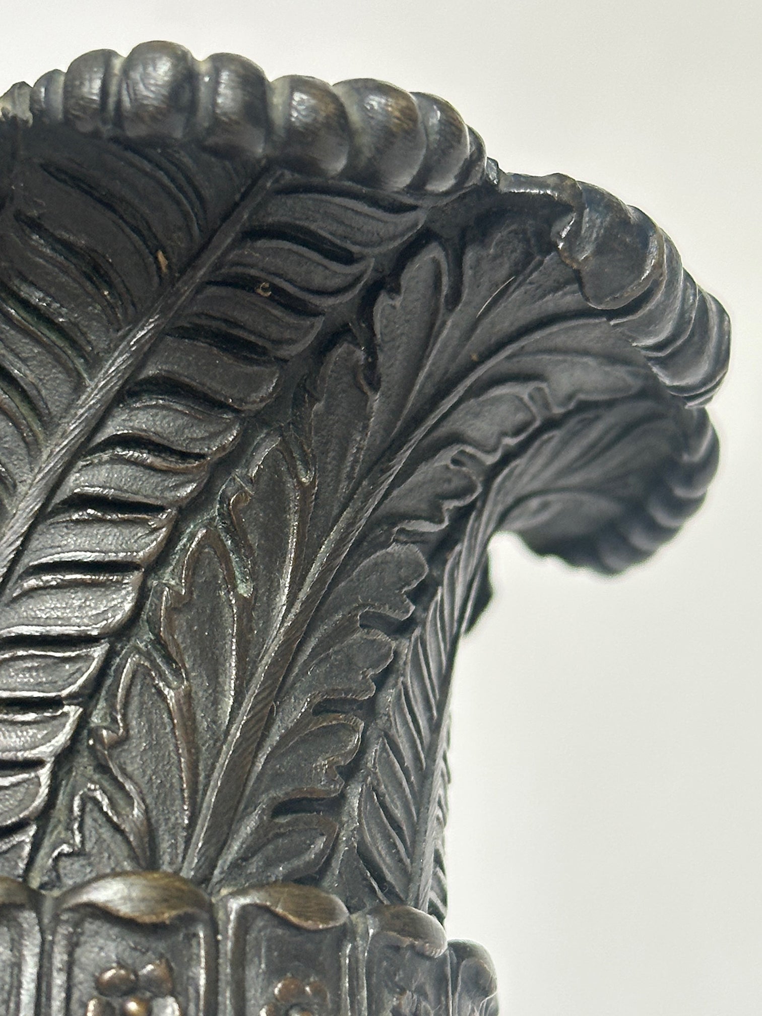 Pair of Bronze Medici Vases