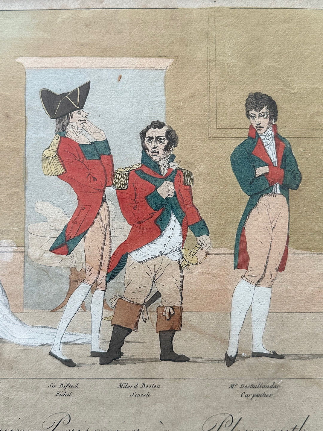 Prisoner in Plymouth Etching