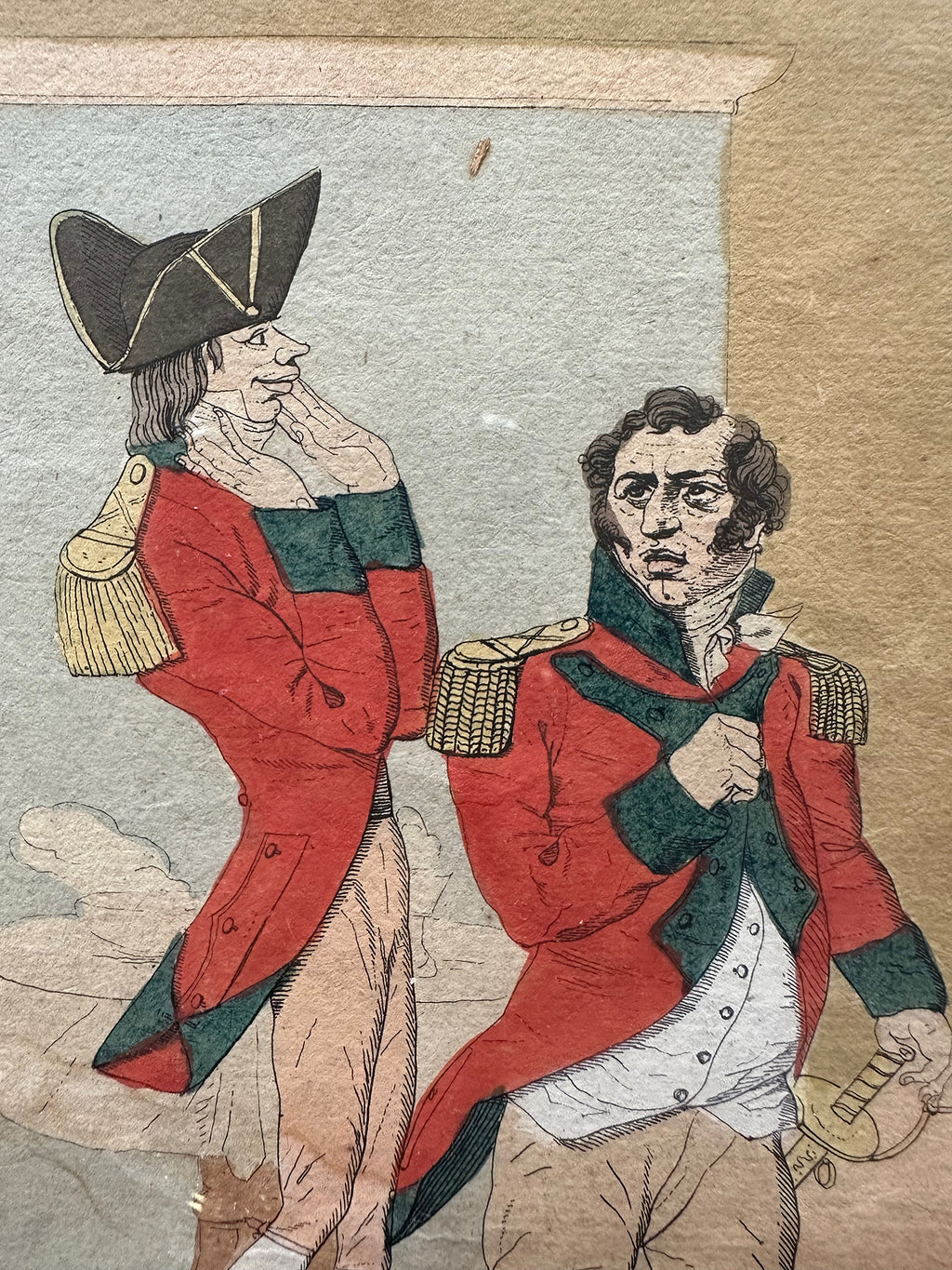 Prisoner in Plymouth Etching