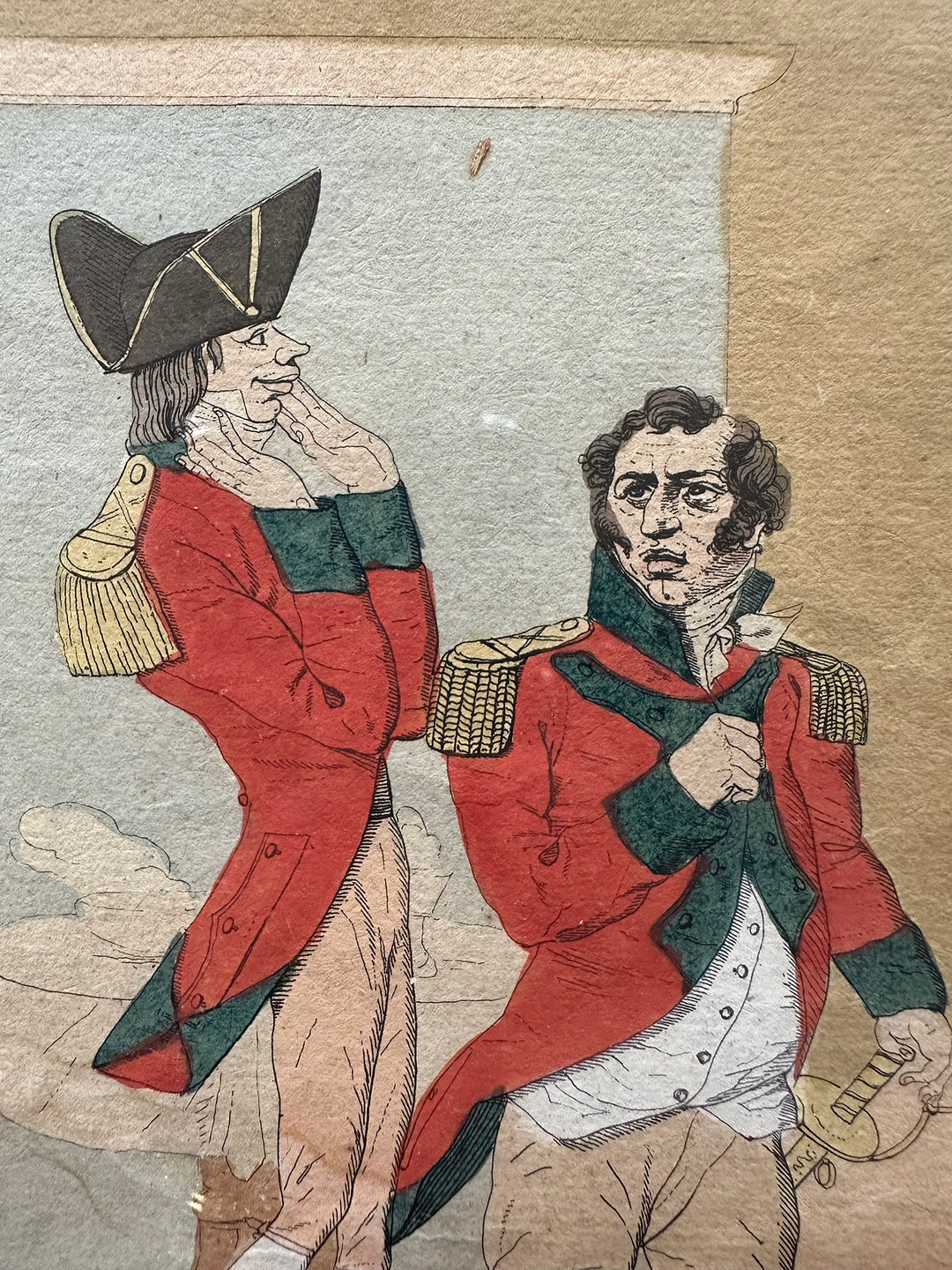 Prisoner in Plymouth Etching