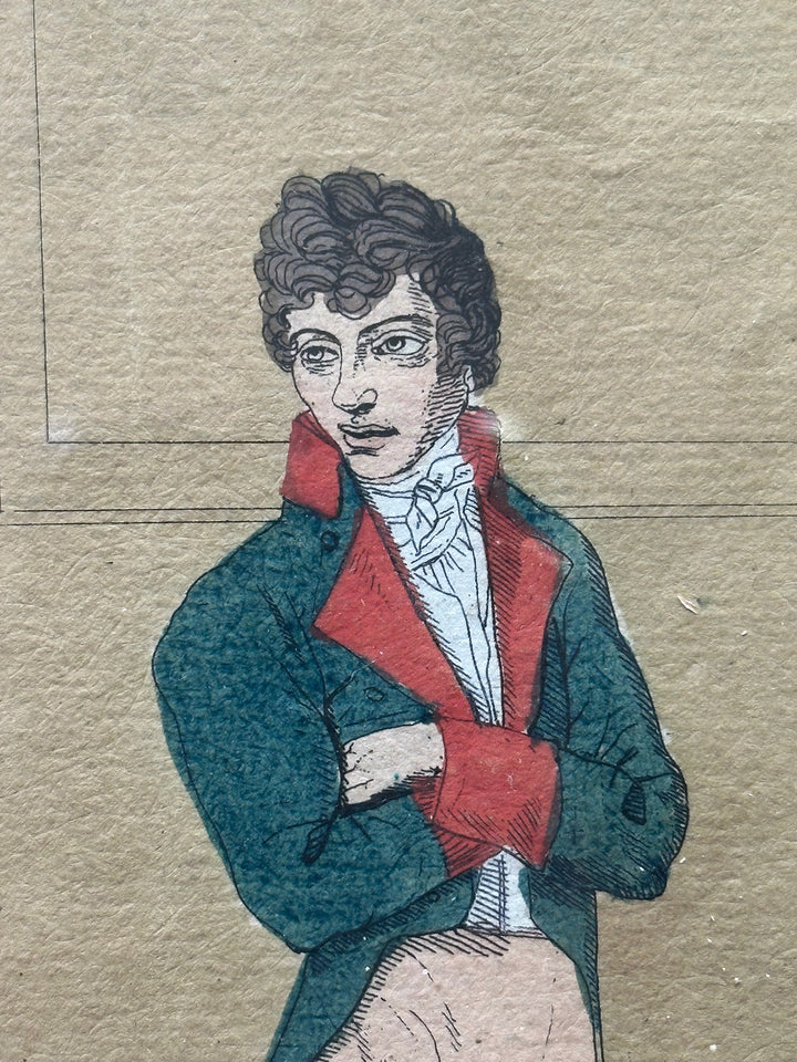 Prisoner in Plymouth Etching