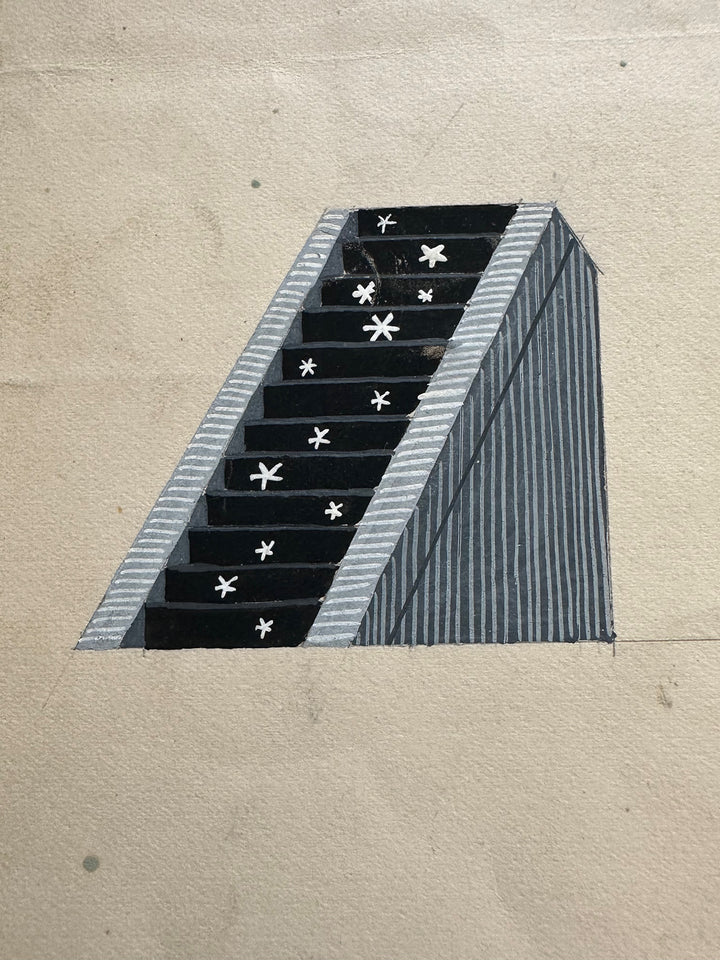 Erté - Staircase of the Sun