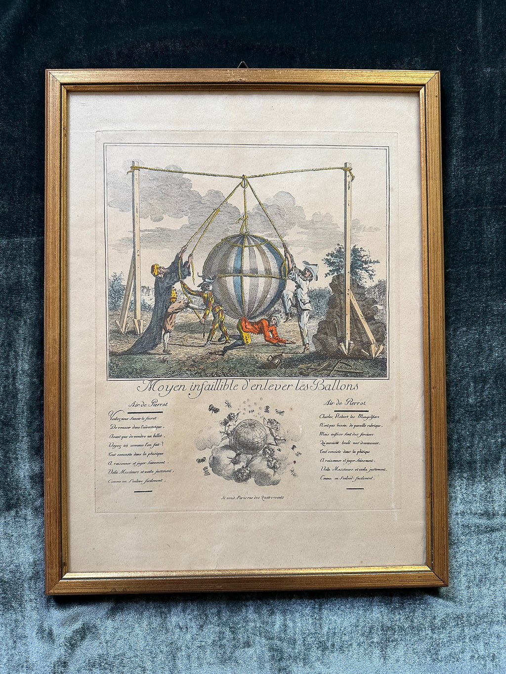 Balloon Engraving Triptych