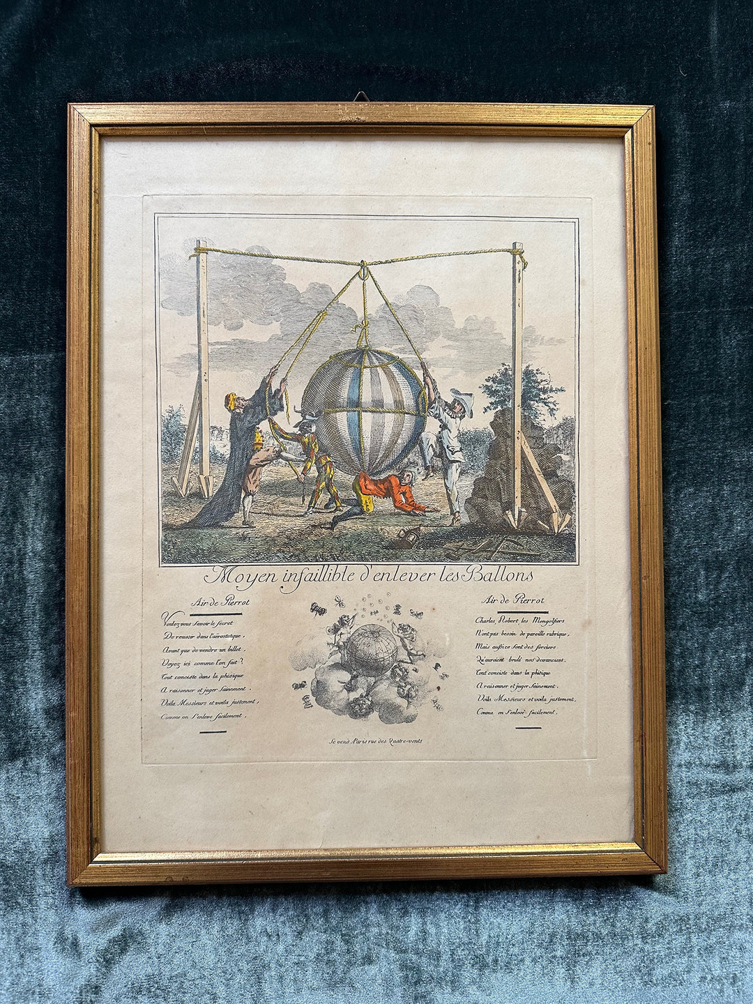 Balloon Engraving Triptych