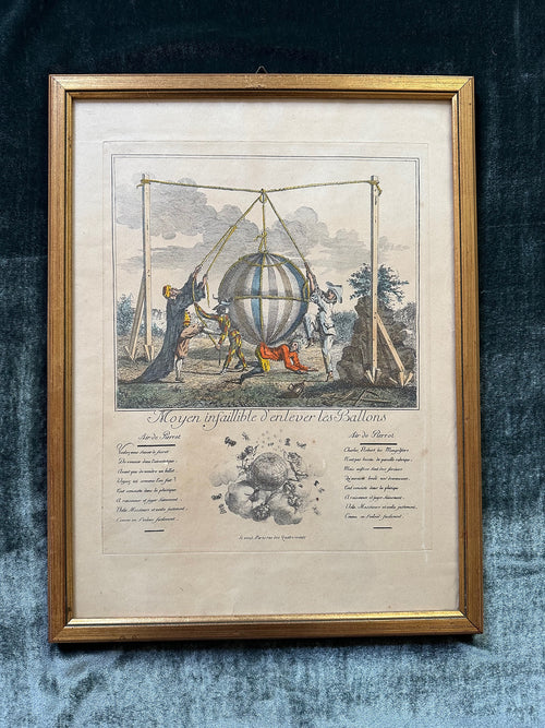 Balloon Engraving Triptych