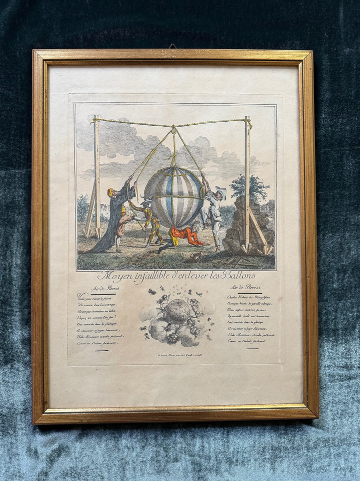 Balloon Engraving Triptych