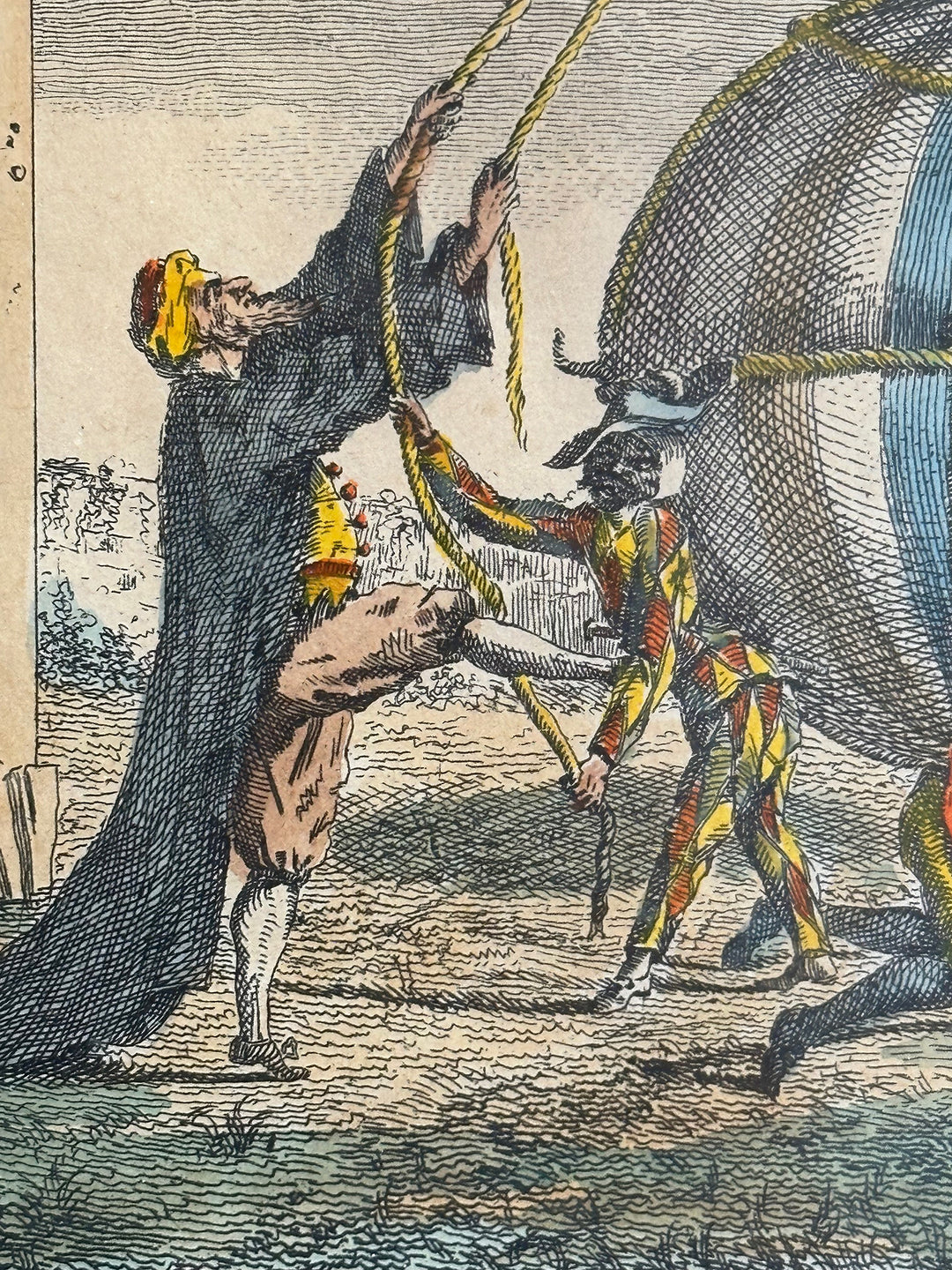 Balloon Engraving Triptych