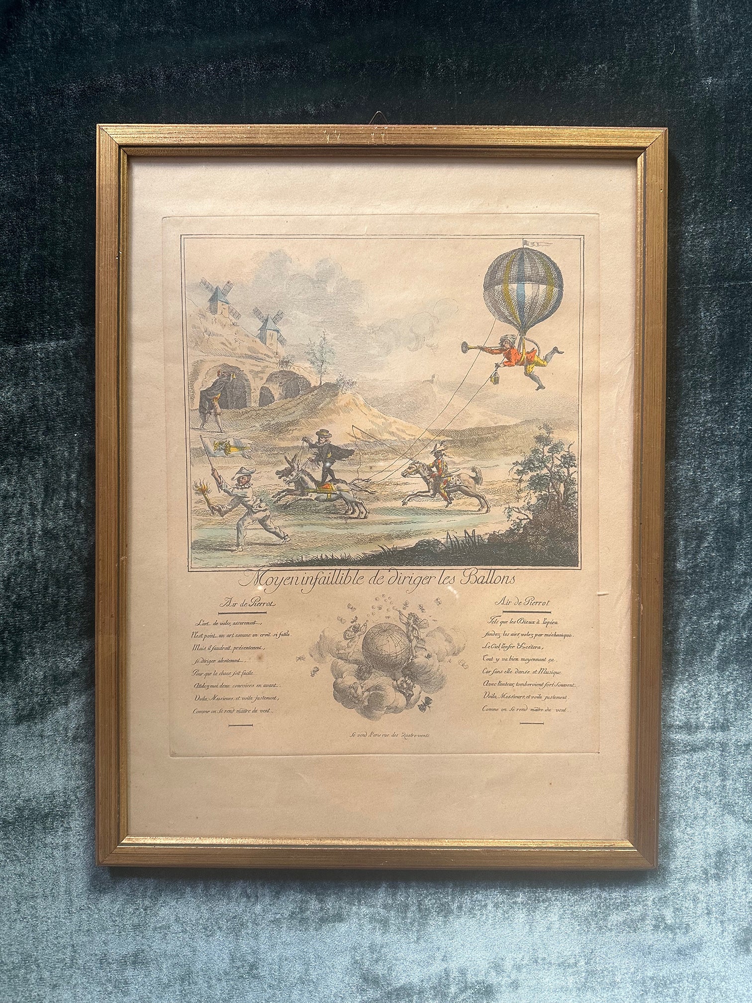 Balloon Engraving Triptych