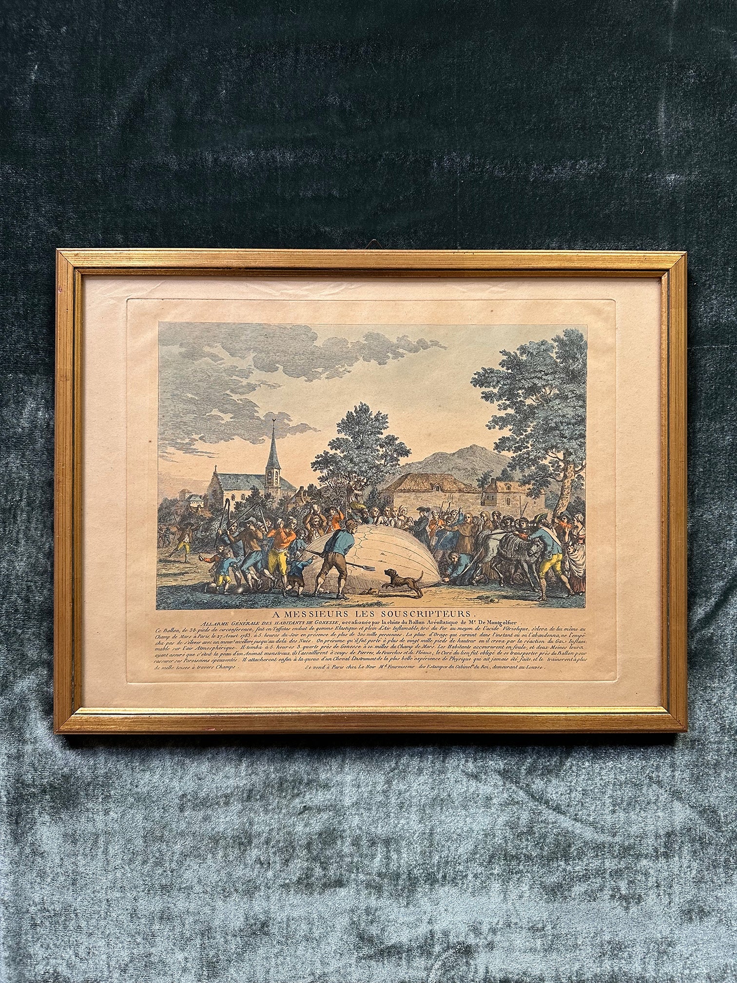 Balloon Engraving Triptych