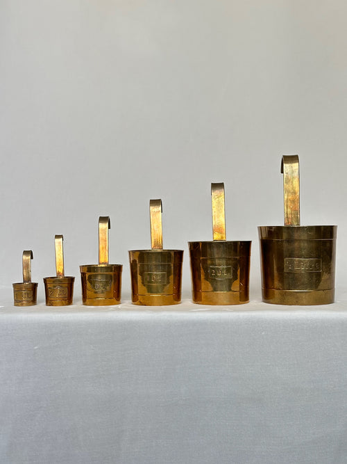 Brass Measuring Cups