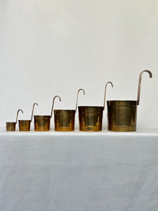 Brass Measuring Cups